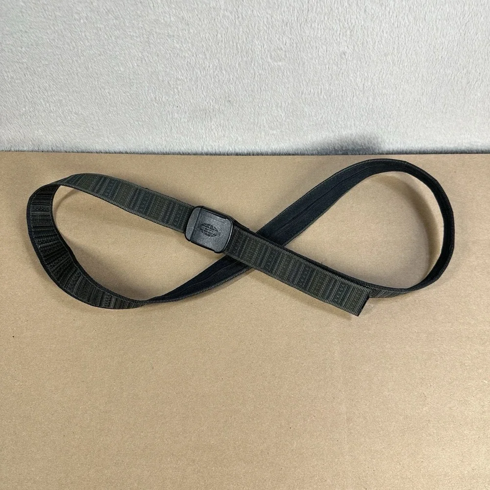ExOfficio Men's Woven‎ Travel Belt with Hidden Zipper Pocket Men's Size L